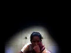 Tamil young lady in the first place affective bathroom50